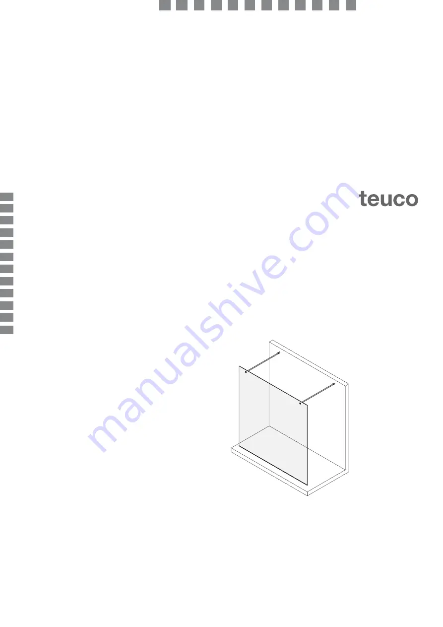 Teuco BC8H Assembly Instructions Manual Download Page 1