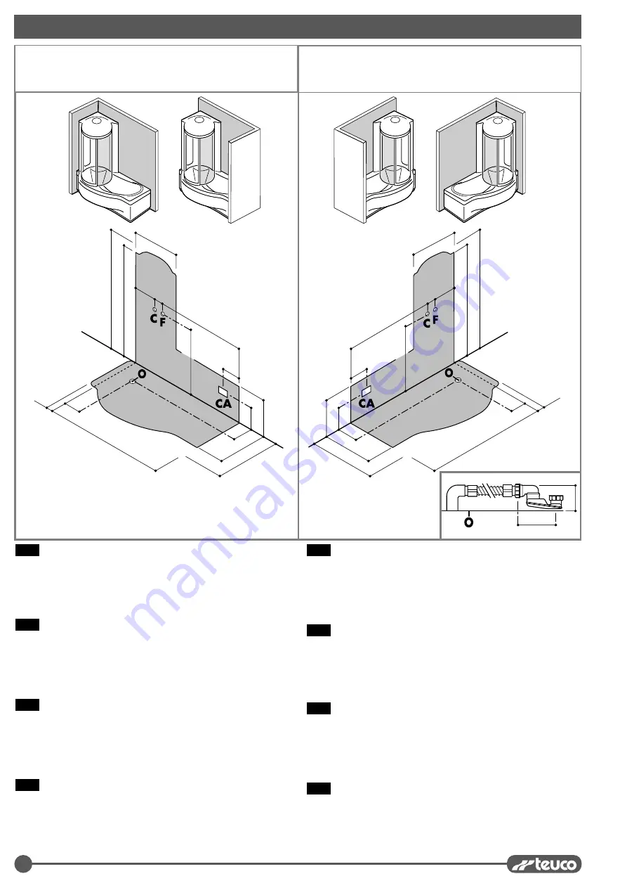 Teuco H61M Assembly Instructions Manual Download Page 3