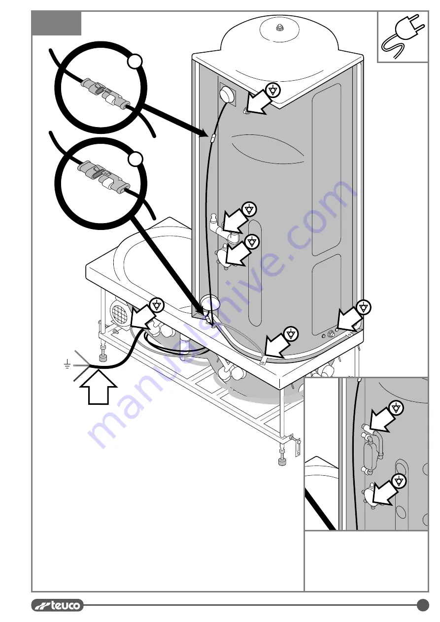 Teuco H61M Assembly Instructions Manual Download Page 36