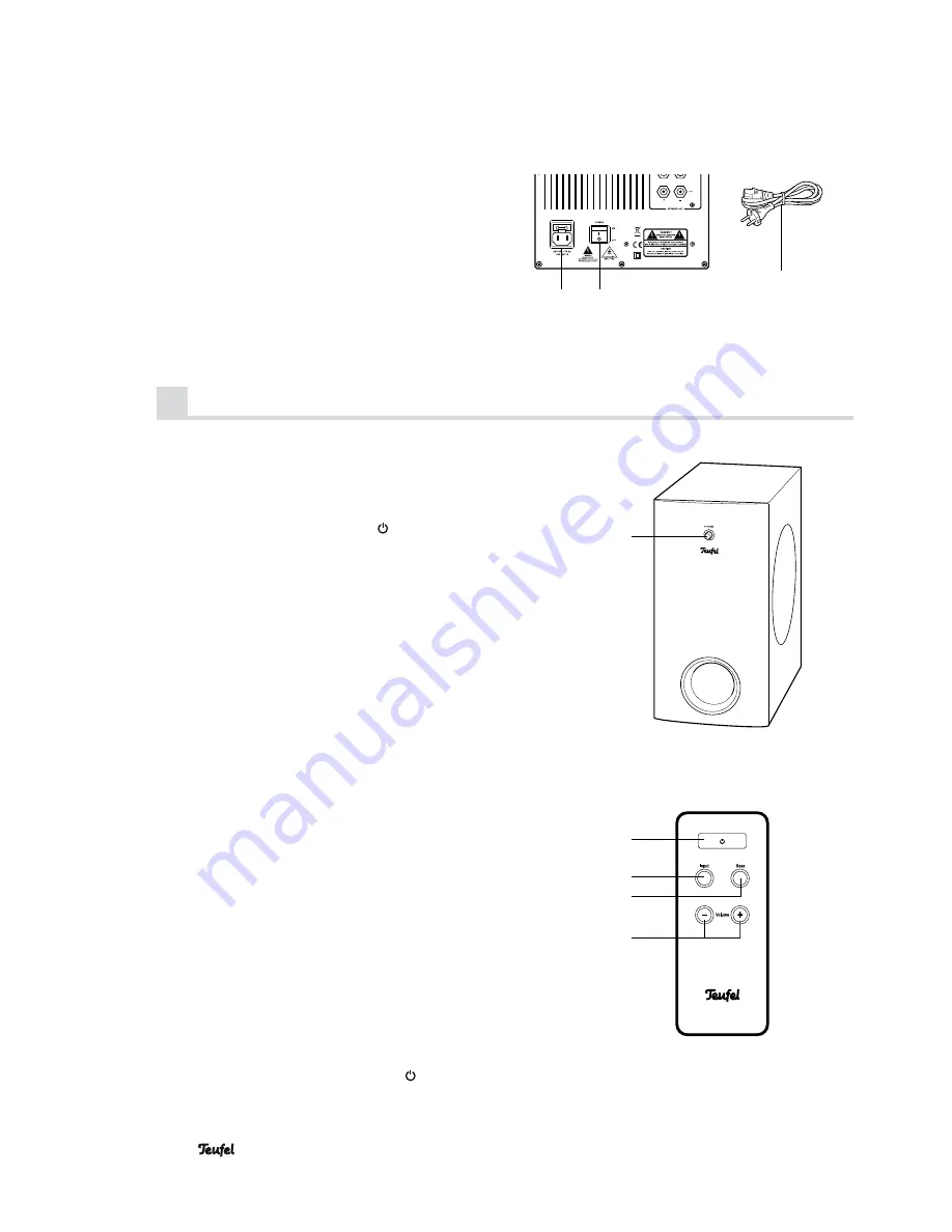 Teufel concept c 300 black edition Technical Description And Operating Instructions Download Page 10