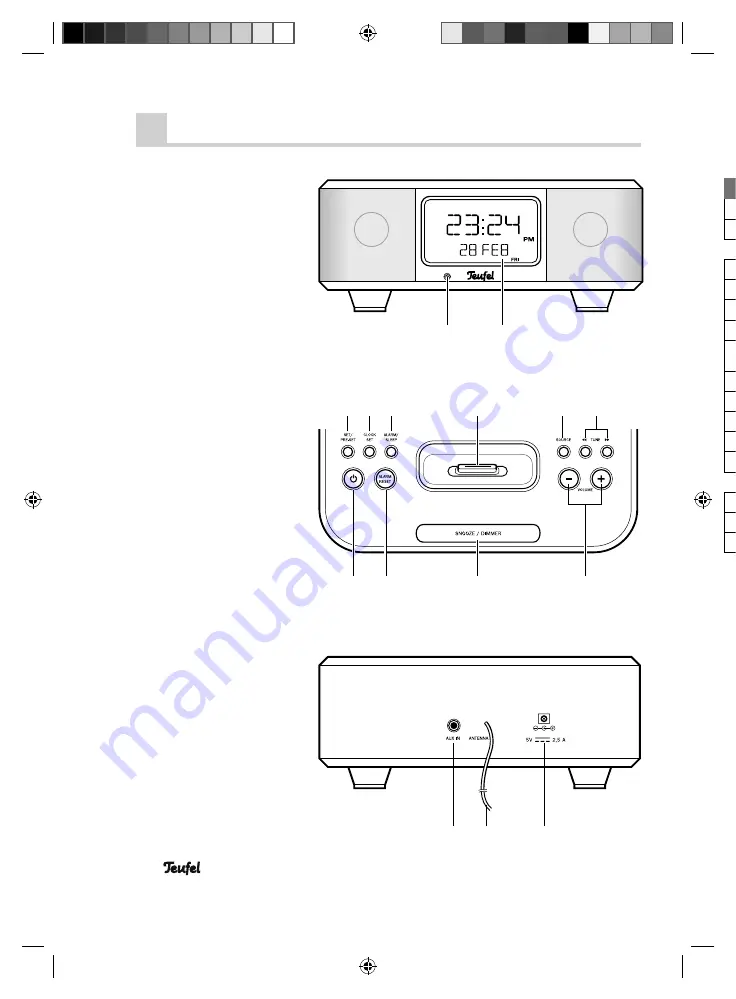 Teufel iTeufel Dock v3 Technical Description And Operating Instructions Download Page 8