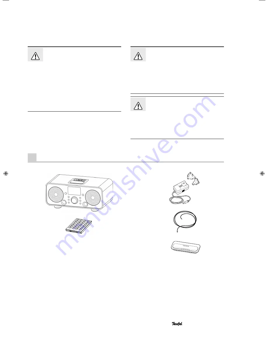 Teufel iTeufel Radio v2 Technical Description And Operating Instructions Download Page 5