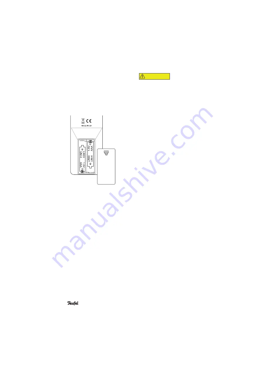 Teufel Kombo 11 Technical Description And User Manual Download Page 14