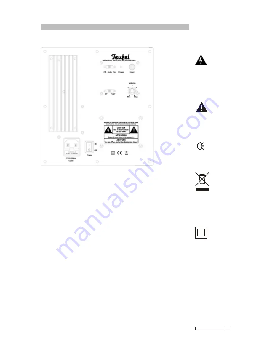 Teufel Motiv 3 Technical Specifications And Operating Manual Download Page 11