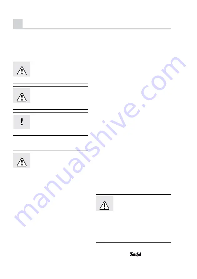 Teufel Motiv B Technical Description And Operating Instructions Download Page 5