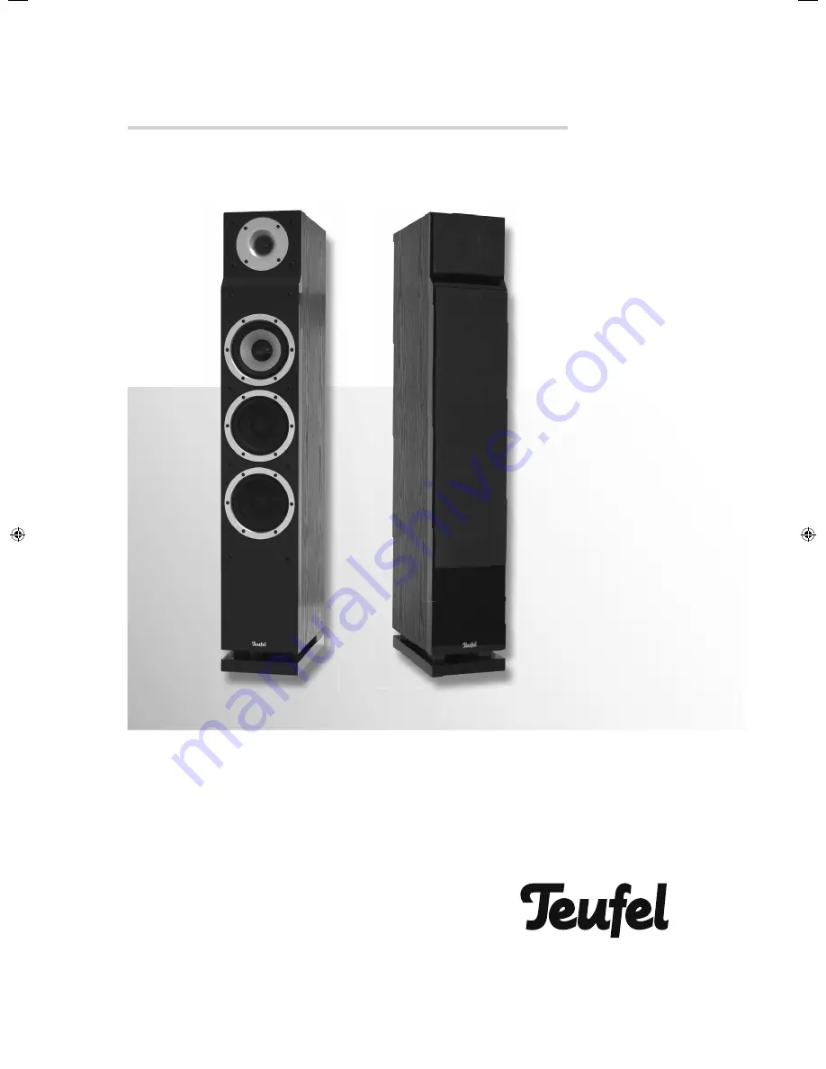 Teufel T 400 Technical Description And Operating Instructions Download Page 1