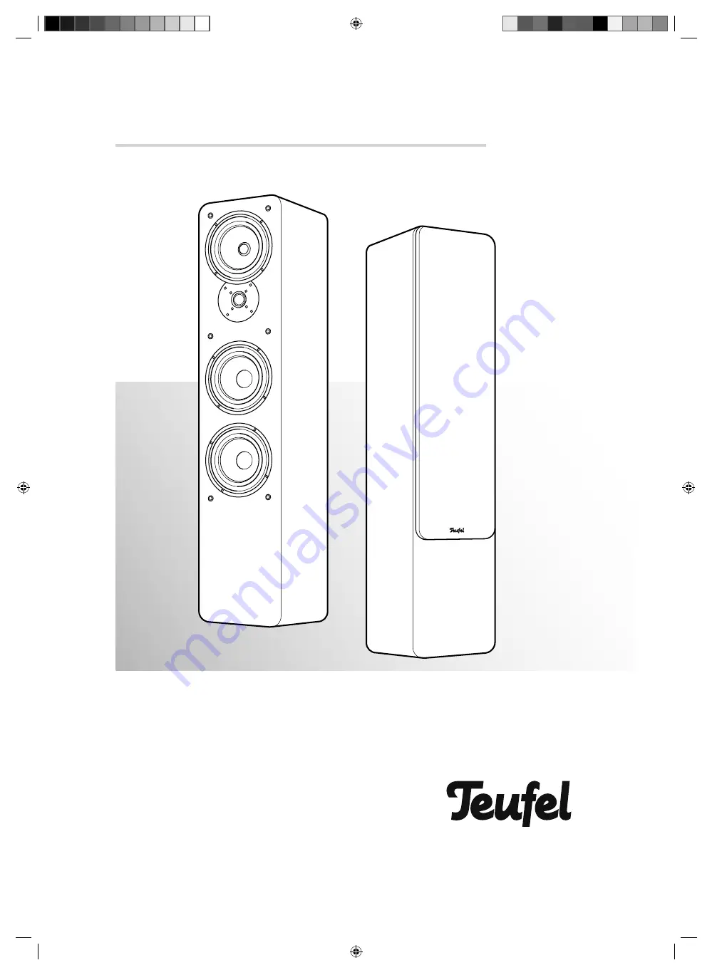 Teufel Ultima 20 Скачать руководство пользователя страница 1