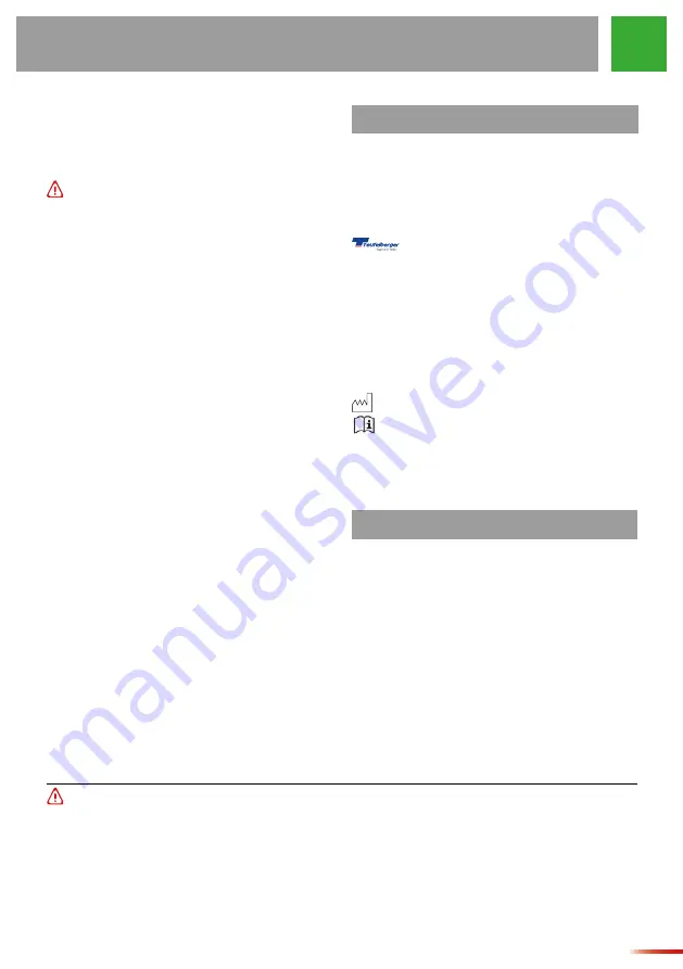 TEUFELBERGER tripleA Manufacturer'S Information And Instructions For Use Download Page 15