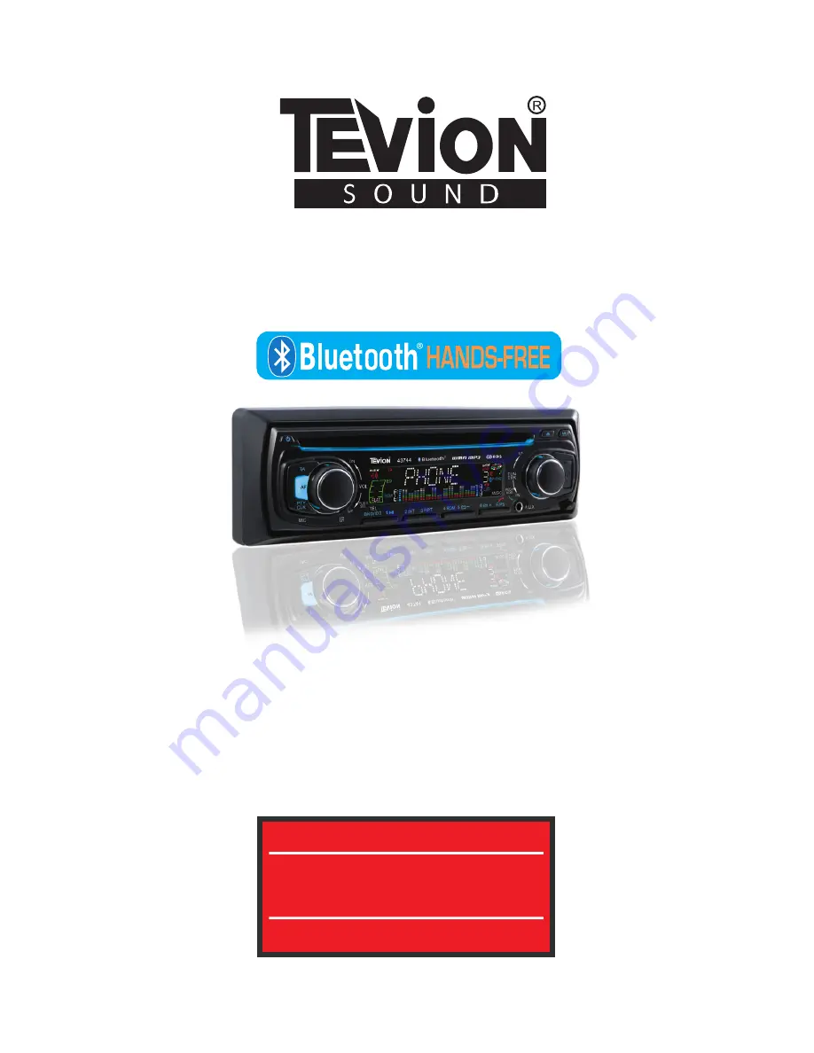 Tevion 43744 User Manual Download Page 1