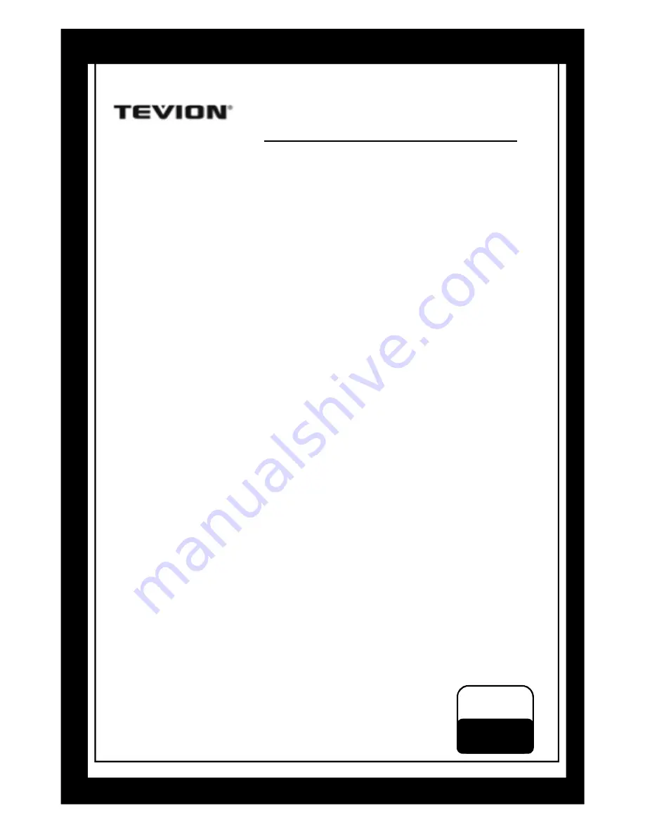 Tevion 47743 User Manual Download Page 20