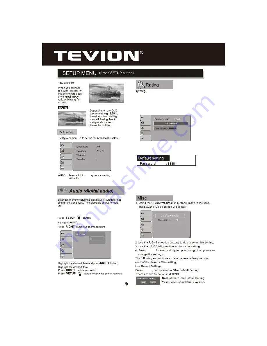 Tevion 48066 Instruction Manual Download Page 26