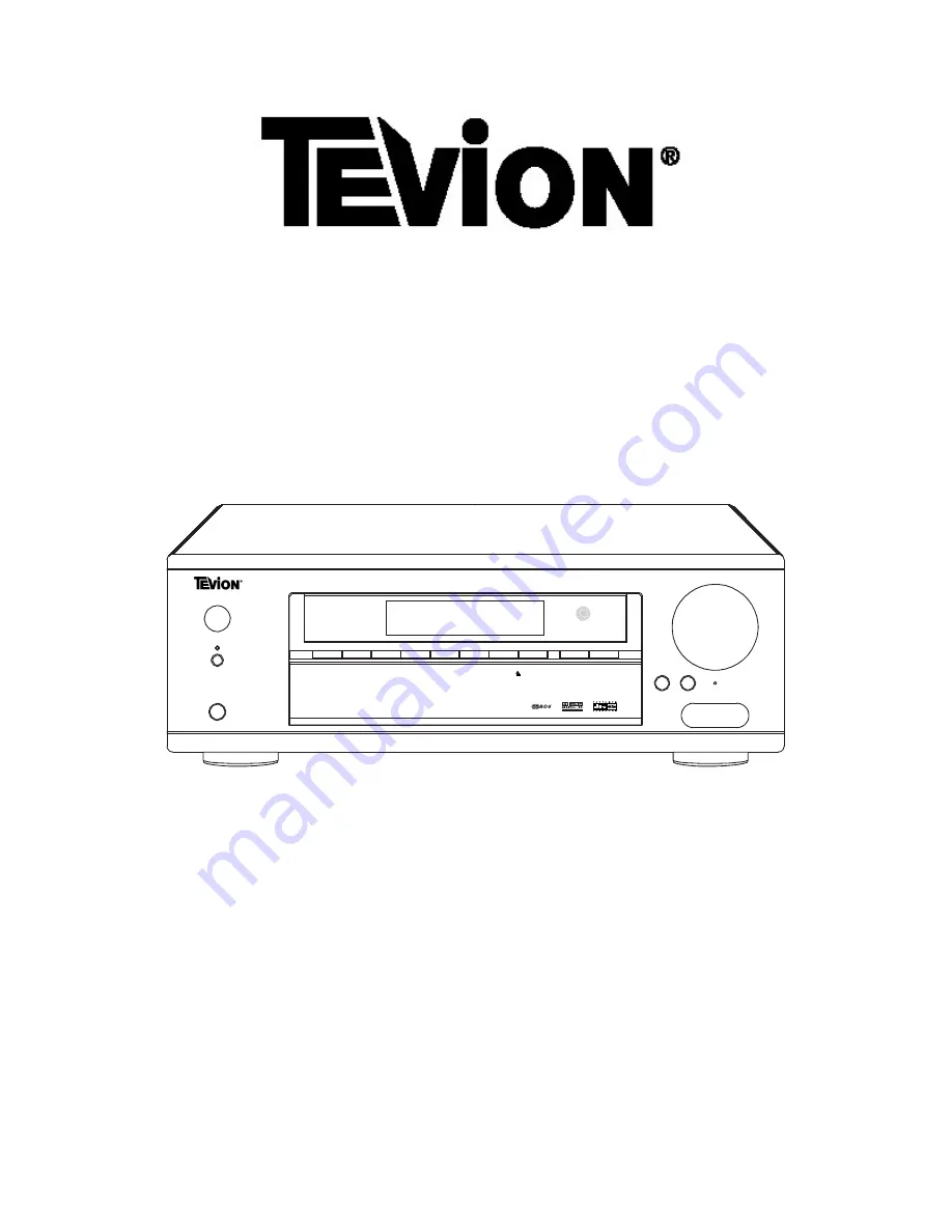 Tevion AVR-2006 Скачать руководство пользователя страница 1