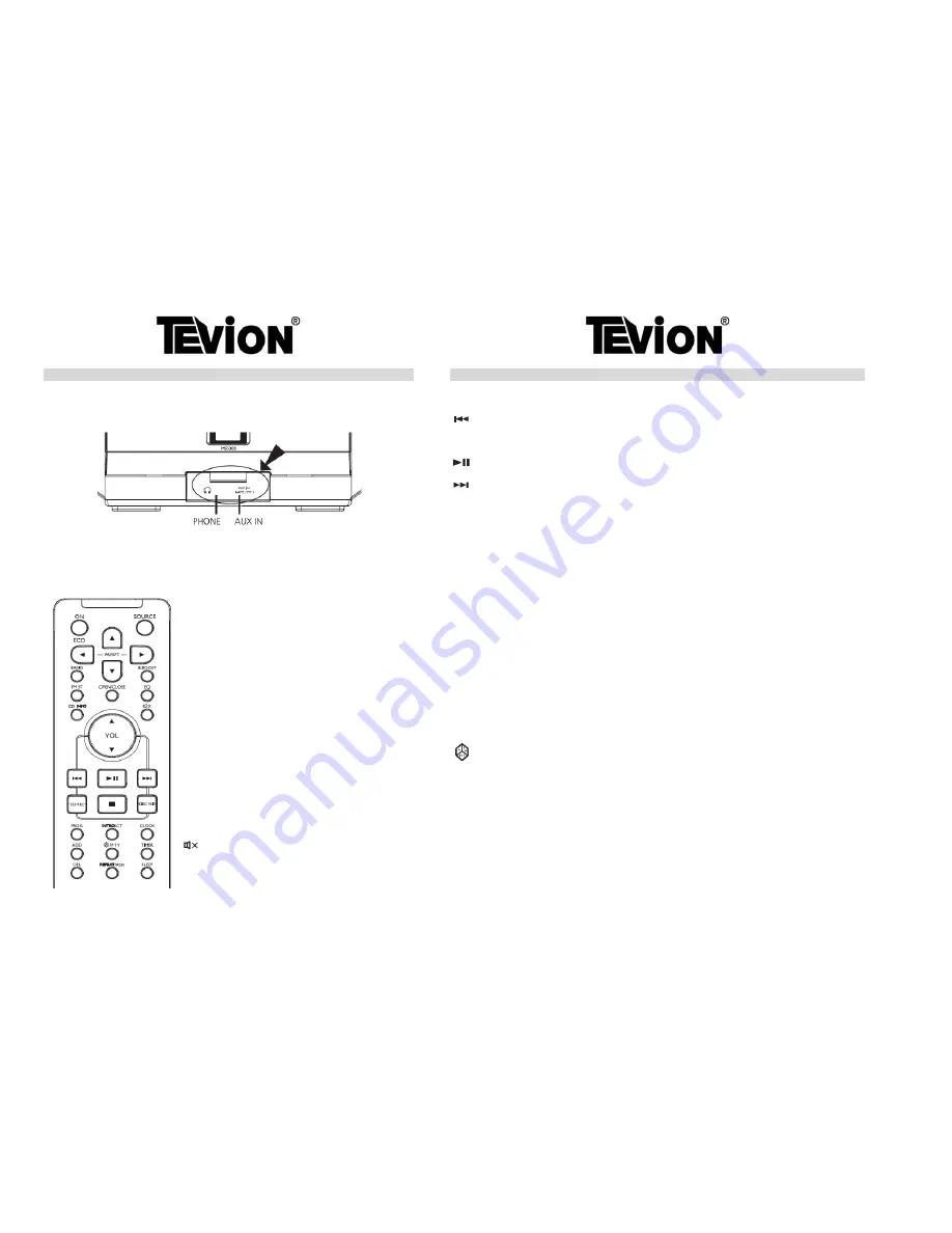 Tevion CD5 8500 Скачать руководство пользователя страница 5