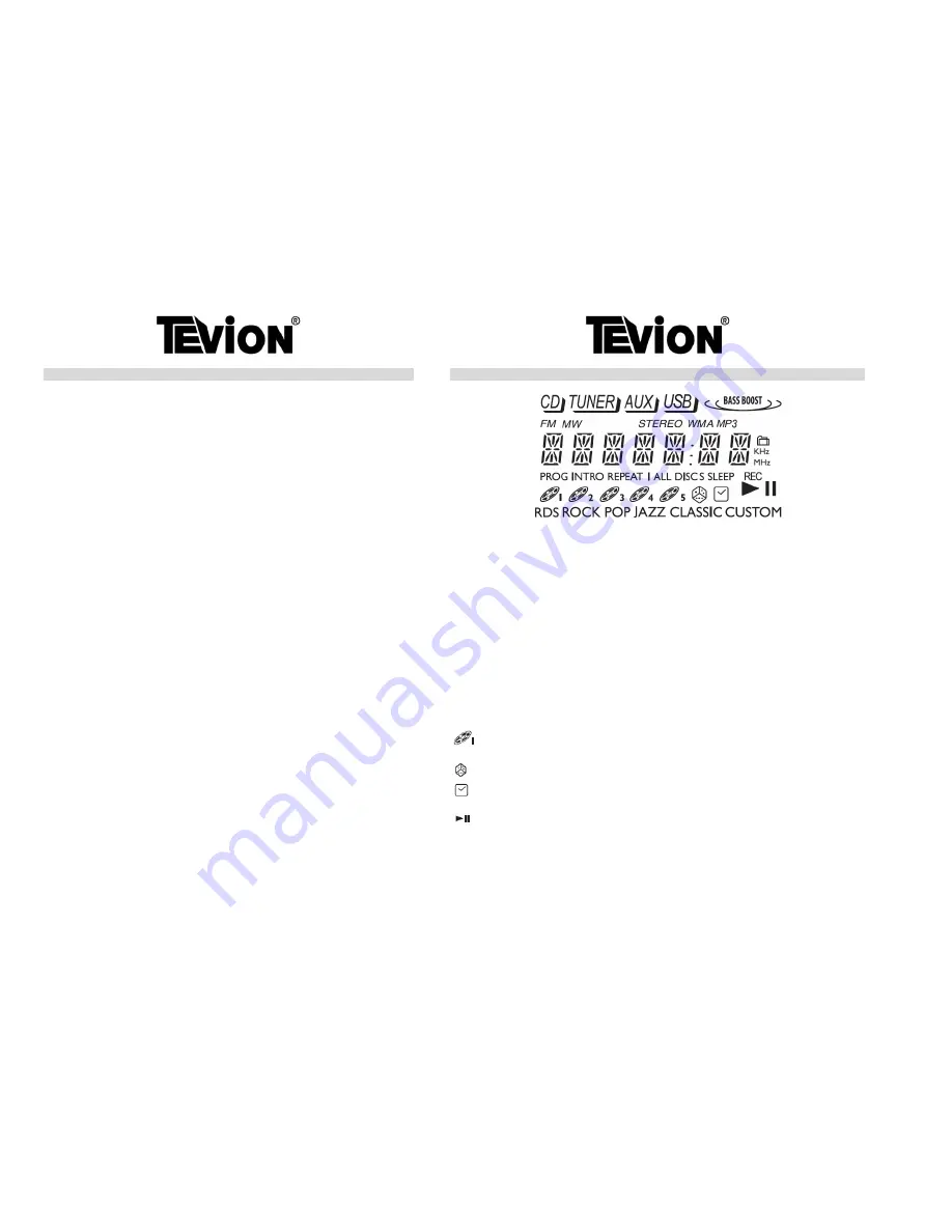 Tevion CD5 8500 Скачать руководство пользователя страница 6