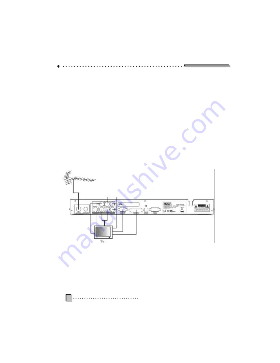 Tevion HDSTB8800 Instruction Manual Download Page 13