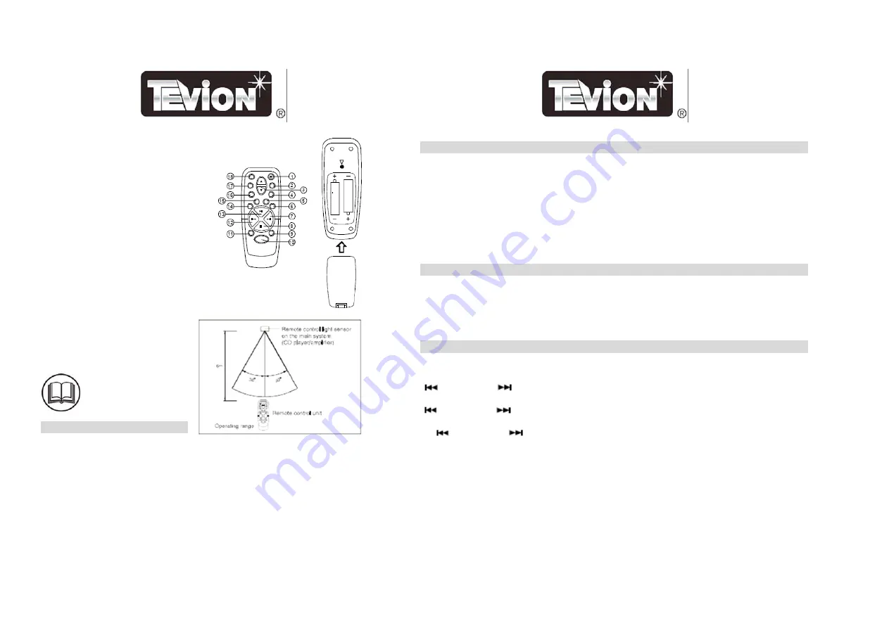 Tevion MCD-3251 Скачать руководство пользователя страница 3