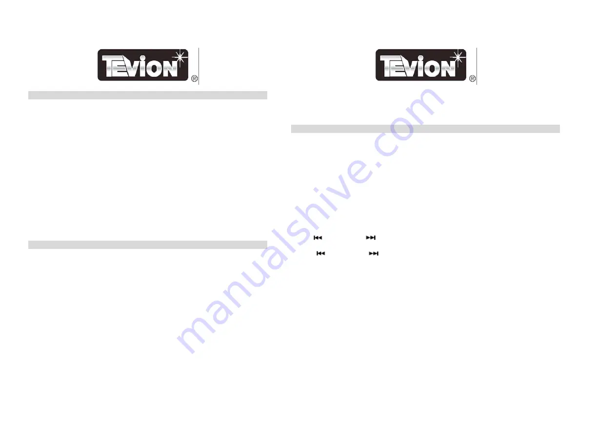 Tevion MCD-3251 User Manual Download Page 5