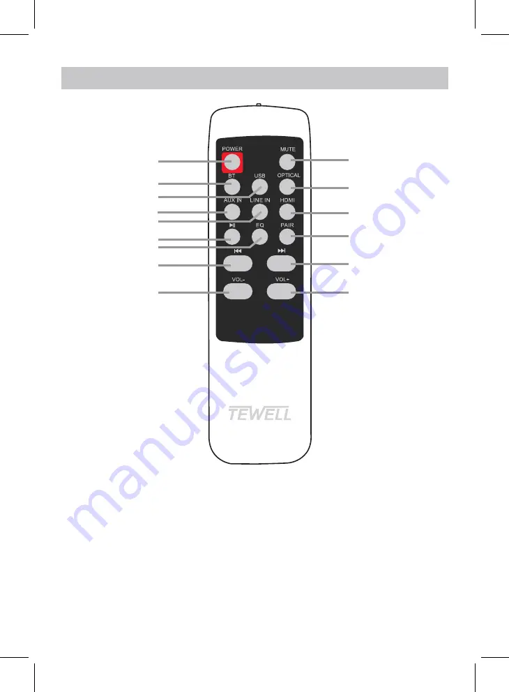 TEWELL T-232 Manual Download Page 12