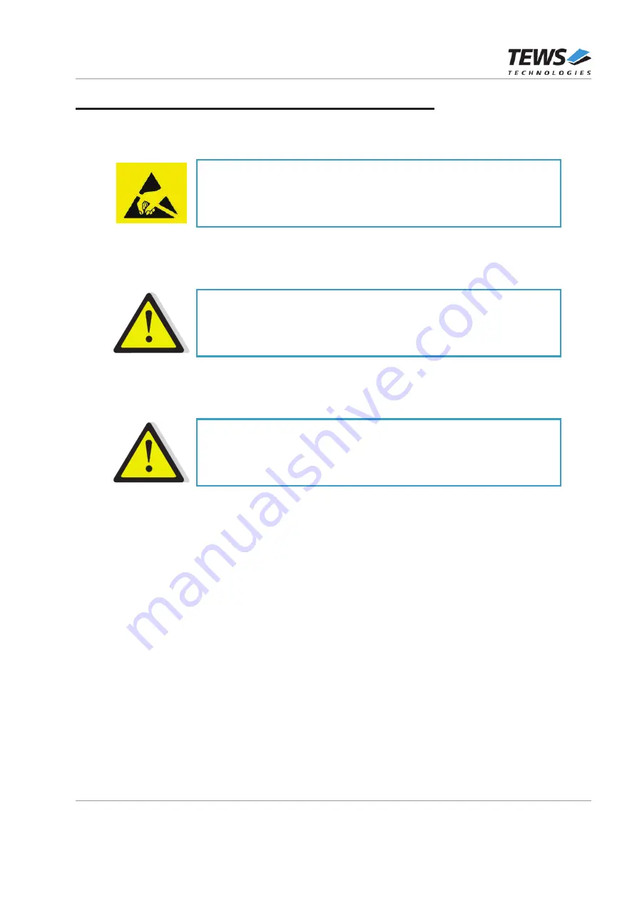 Tews Technologies TXMC638 User Manual Download Page 11