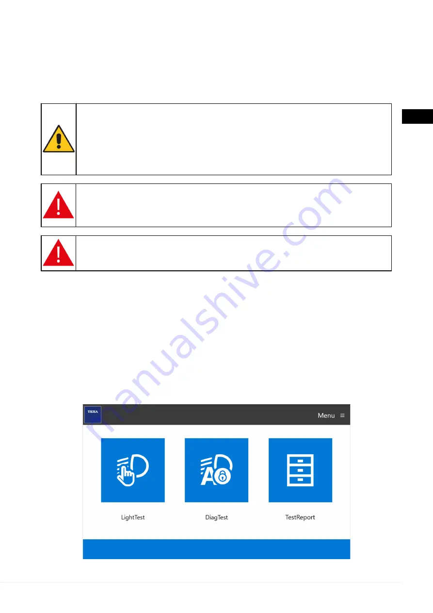 TEXA eLight ONE Скачать руководство пользователя страница 244