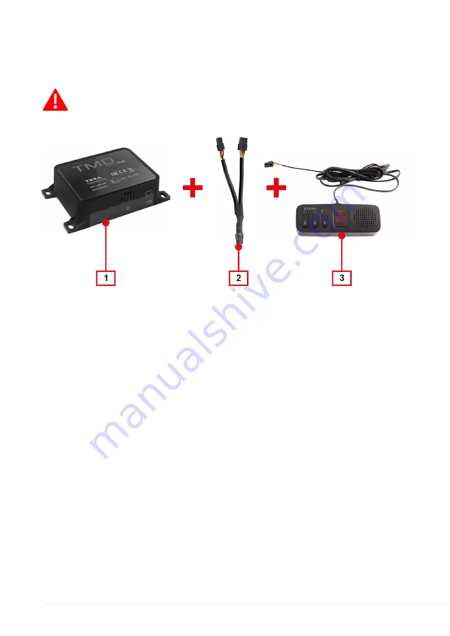 TEXA TMD I/O EXPANDER Installation Manual Download Page 30