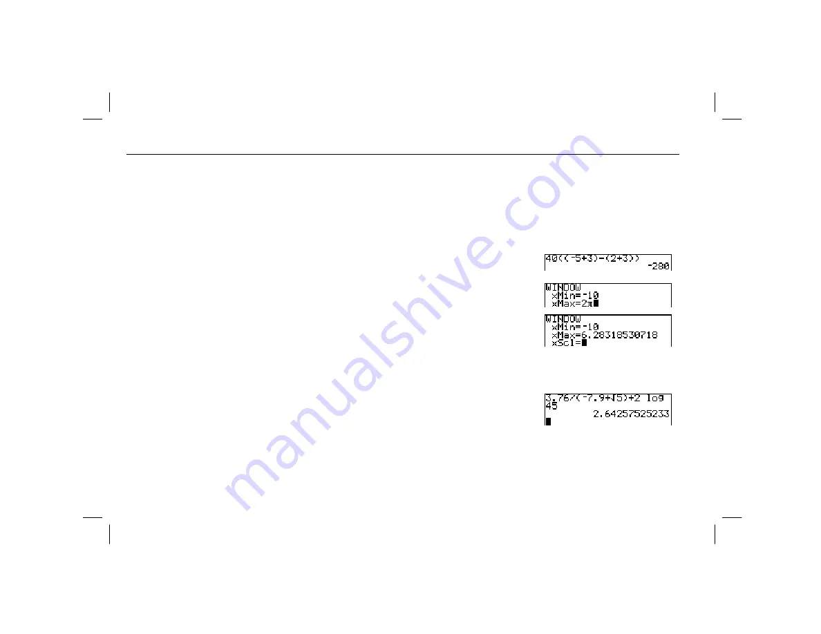 Texas Instruments -86 - ViewScreen Calculator Manual Book Download Page 36