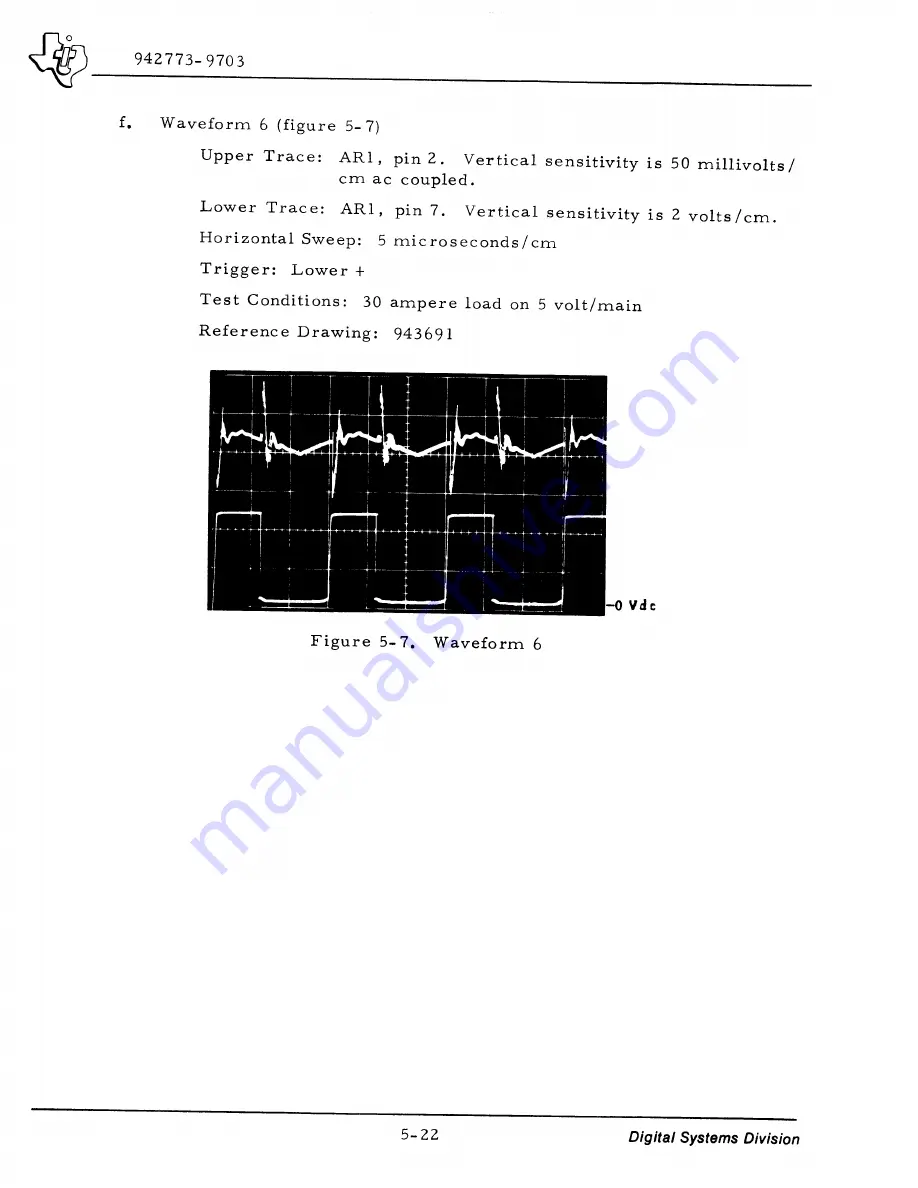 Texas Instruments 960B Maintenance Manual Download Page 61