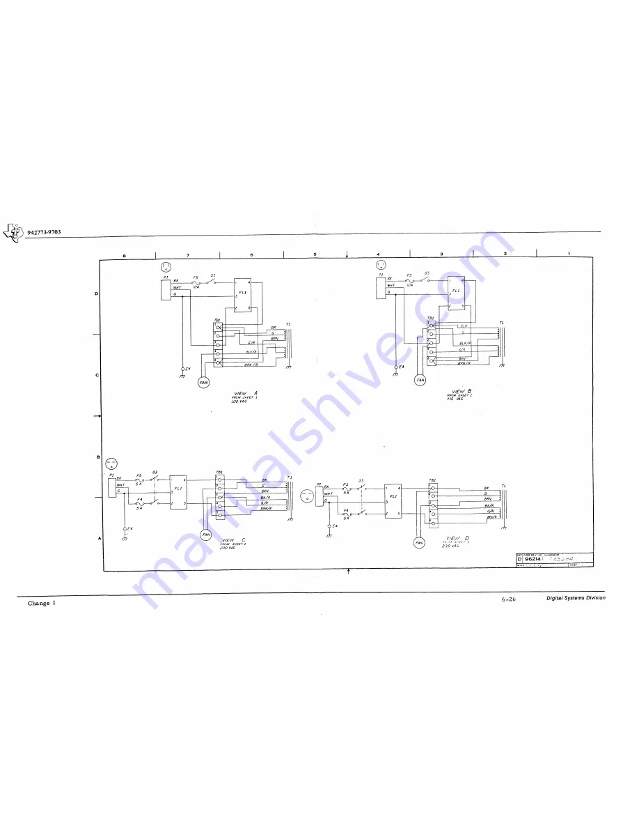 Texas Instruments 960B Maintenance Manual Download Page 86