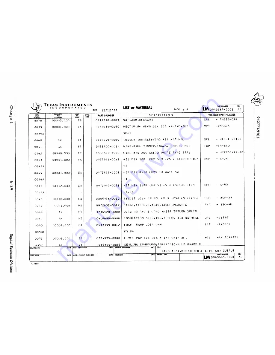 Texas Instruments 960B Скачать руководство пользователя страница 89