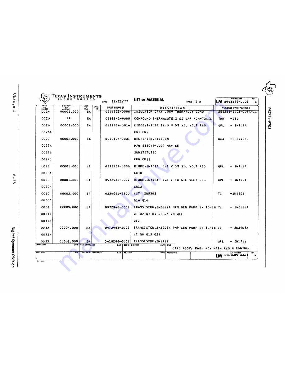 Texas Instruments 960B Скачать руководство пользователя страница 98