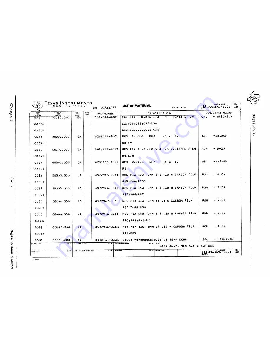 Texas Instruments 960B Скачать руководство пользователя страница 112