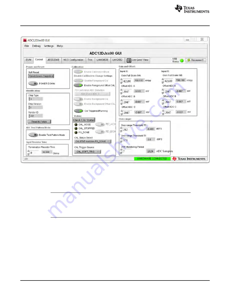 Texas Instruments ADC DJ Series Скачать руководство пользователя страница 12