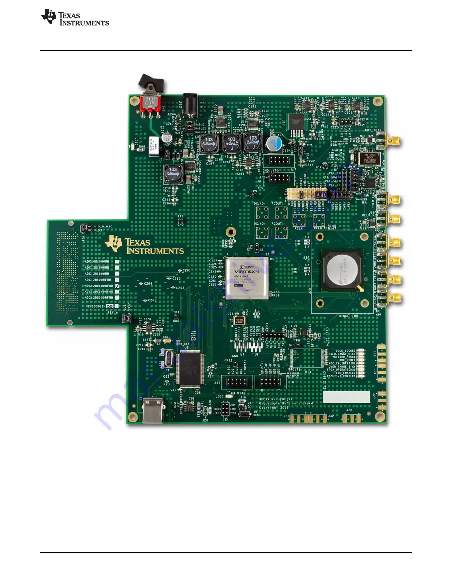 Texas Instruments ADC1 D (RF )RB Series User Manual Download Page 5