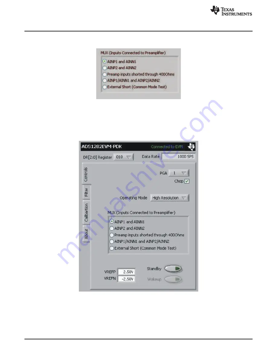 Texas Instruments ADS1282EVM User Manual Download Page 22