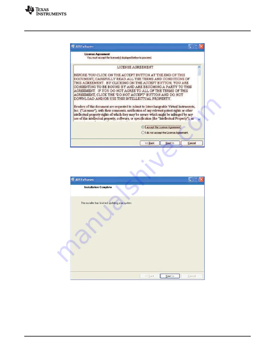 Texas Instruments ADS1x9xECG-FE User Manual Download Page 9