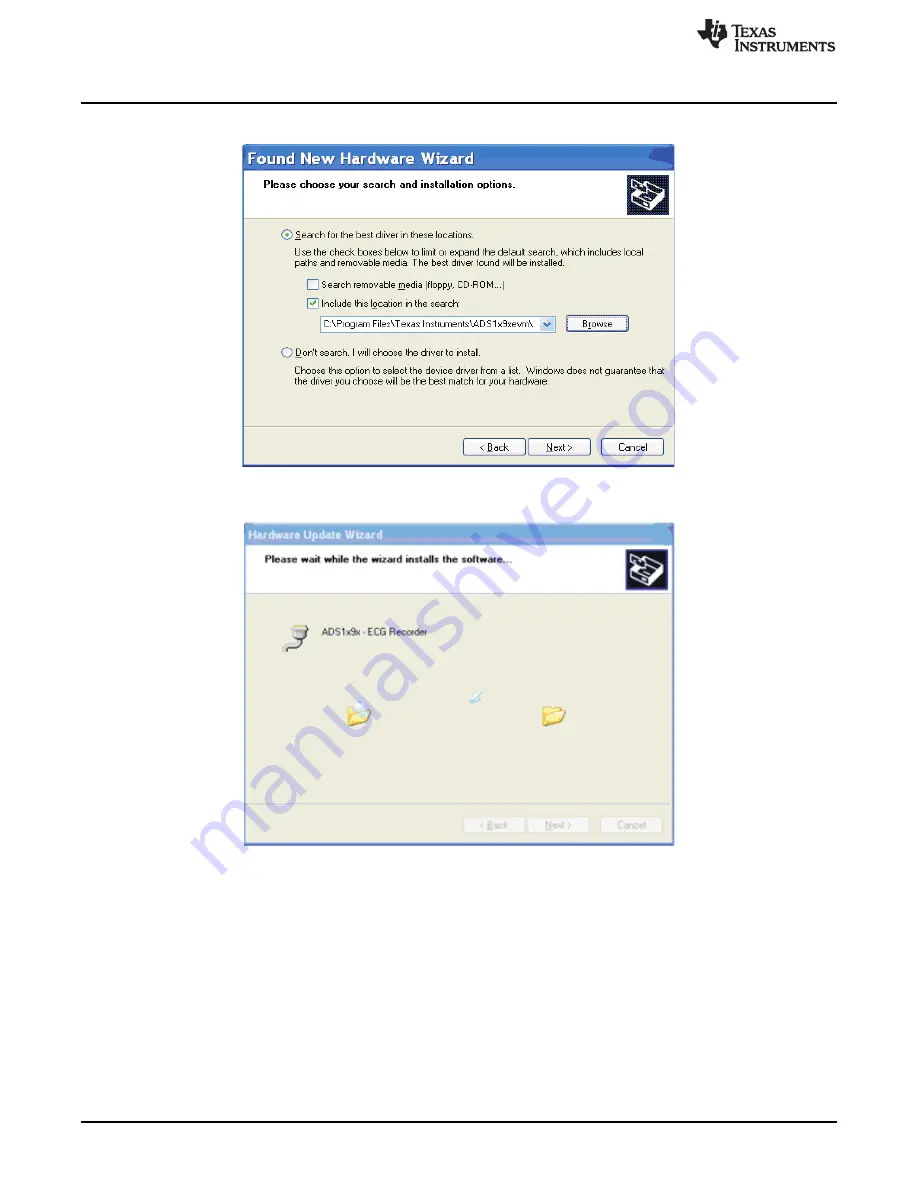 Texas Instruments ADS1x9xECG-FE User Manual Download Page 14