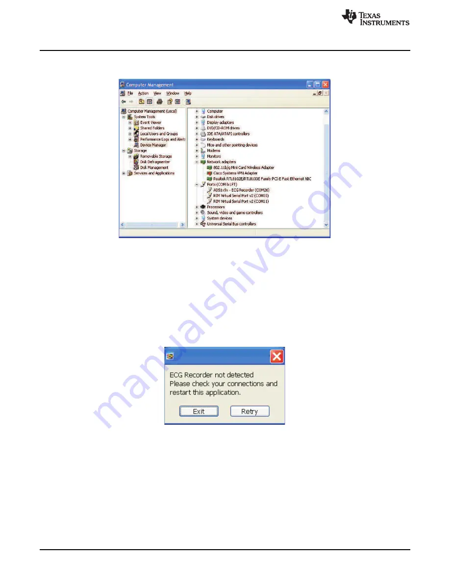 Texas Instruments ADS1x9xECG-FE User Manual Download Page 16