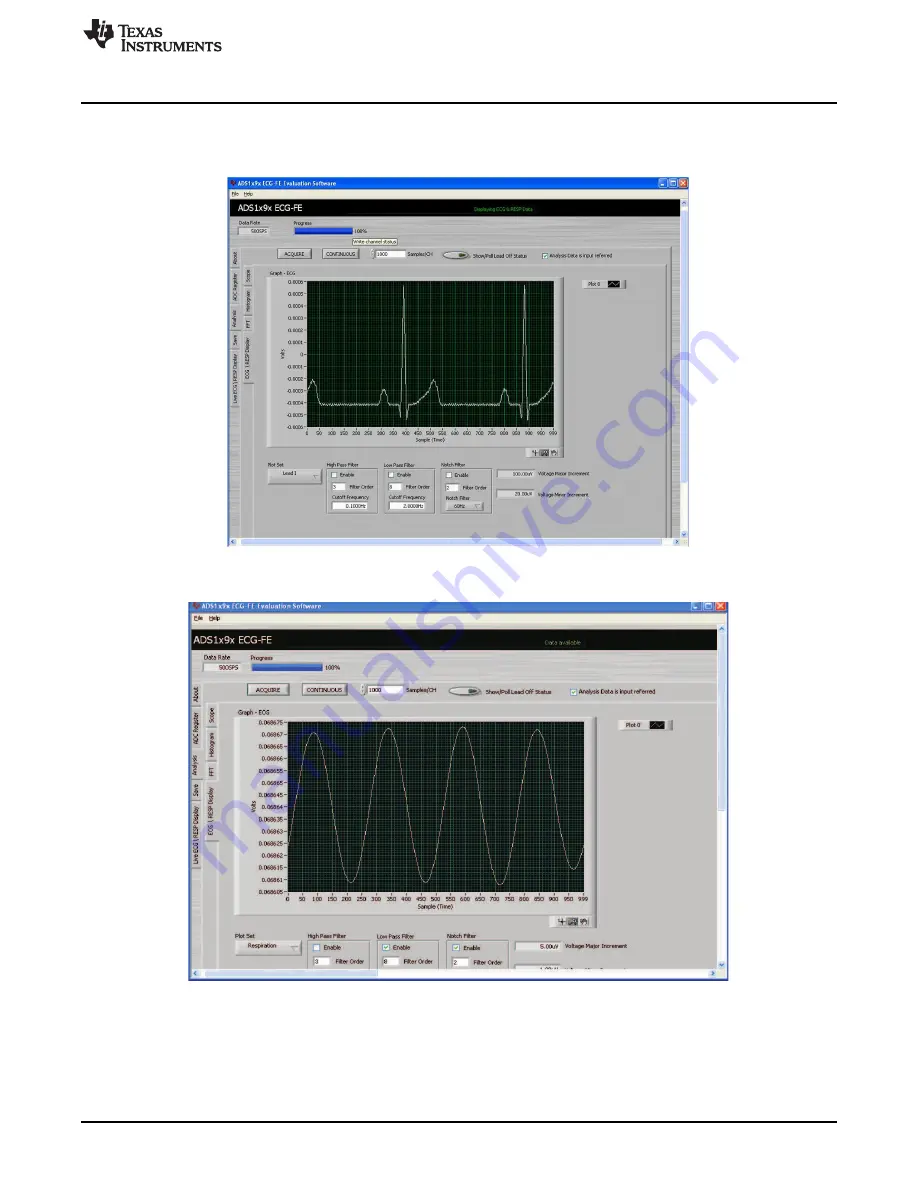 Texas Instruments ADS1x9xECG-FE User Manual Download Page 23