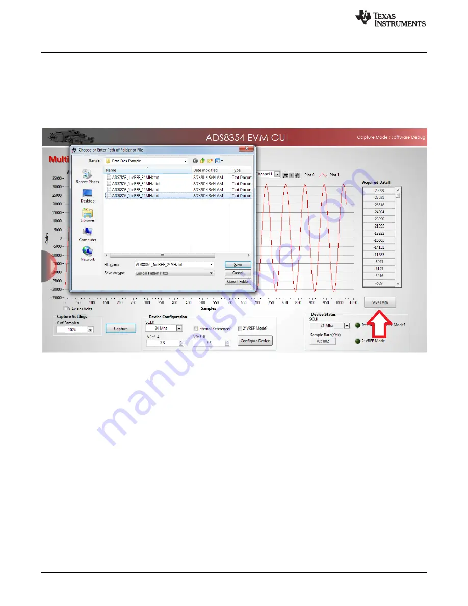 Texas Instruments ADS7854EVM-PDK User Manual Download Page 20