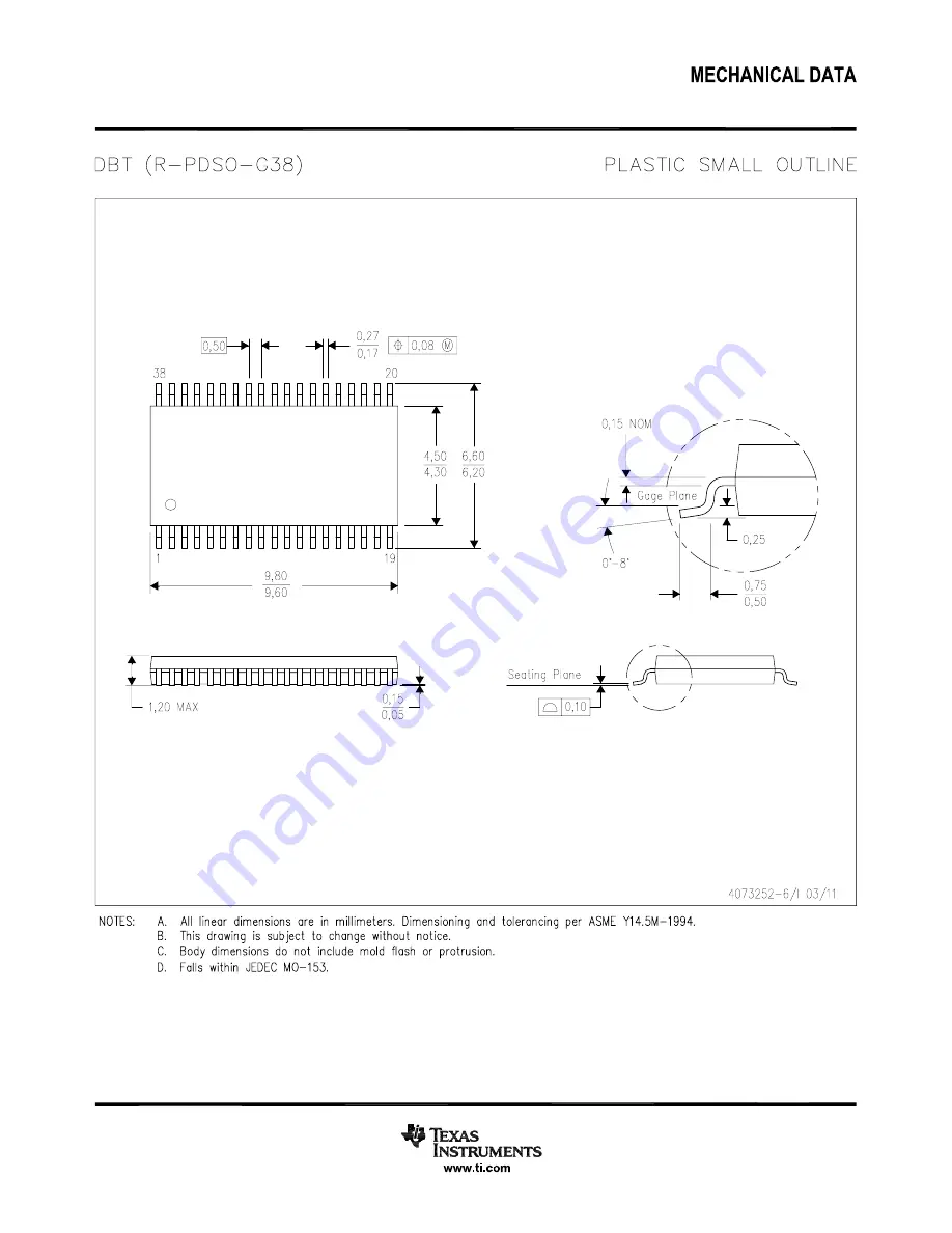 Texas Instruments ADS79 EVM-PDK Series Скачать руководство пользователя страница 67