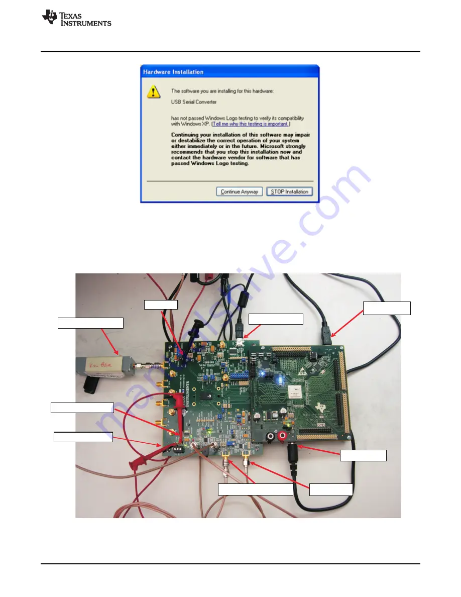 Texas Instruments AFE5807EVM Скачать руководство пользователя страница 5