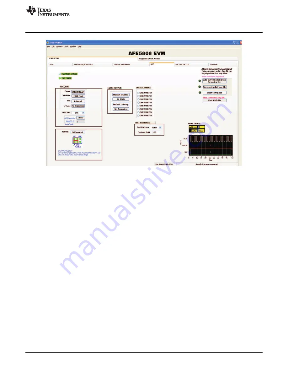 Texas Instruments AFE5808/08AEVM Скачать руководство пользователя страница 7