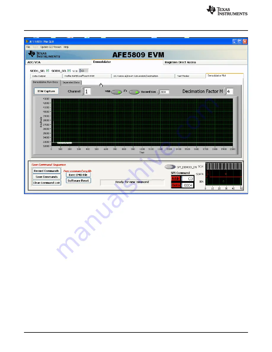 Texas Instruments AFE5809 Скачать руководство пользователя страница 18