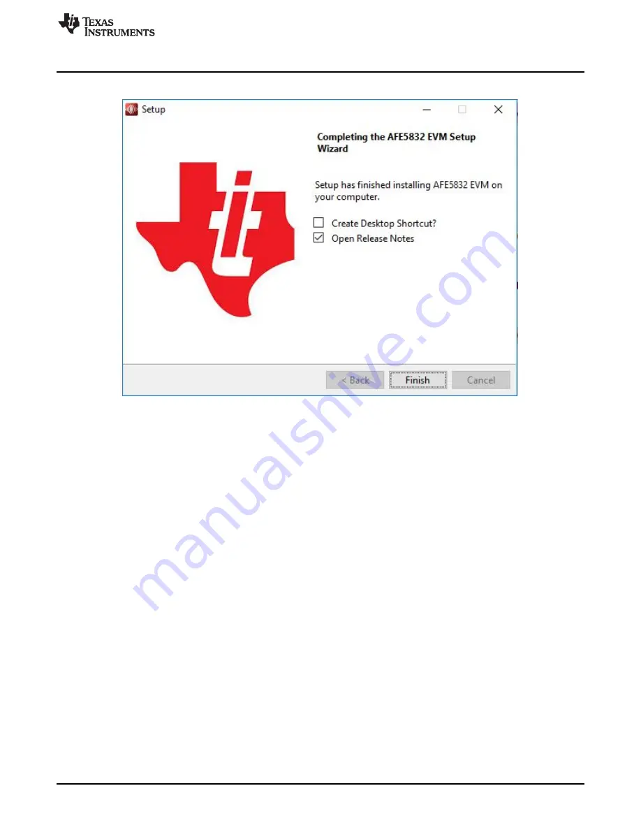 Texas Instruments AFE5832 User Manual Download Page 33