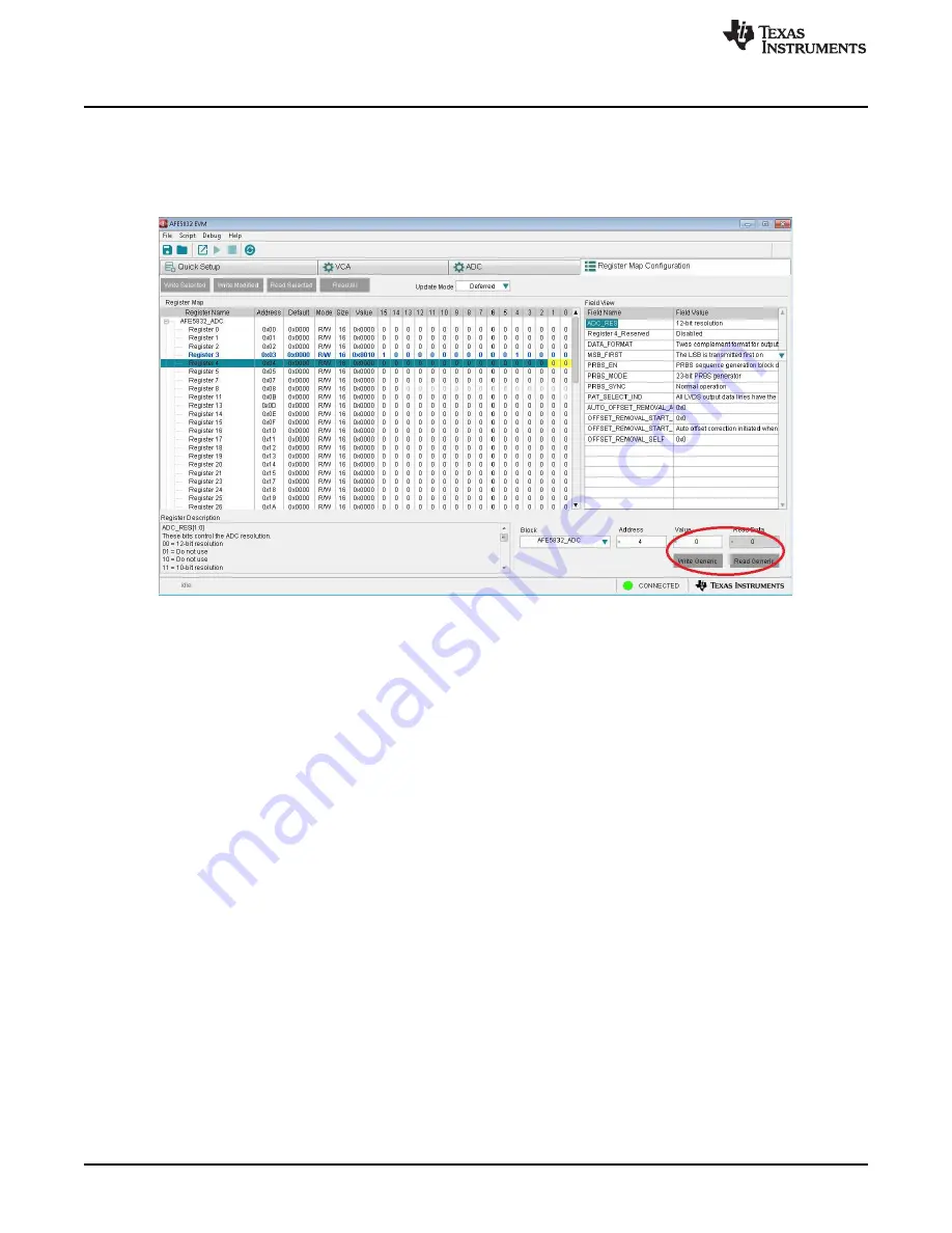 Texas Instruments AFE5832 User Manual Download Page 48