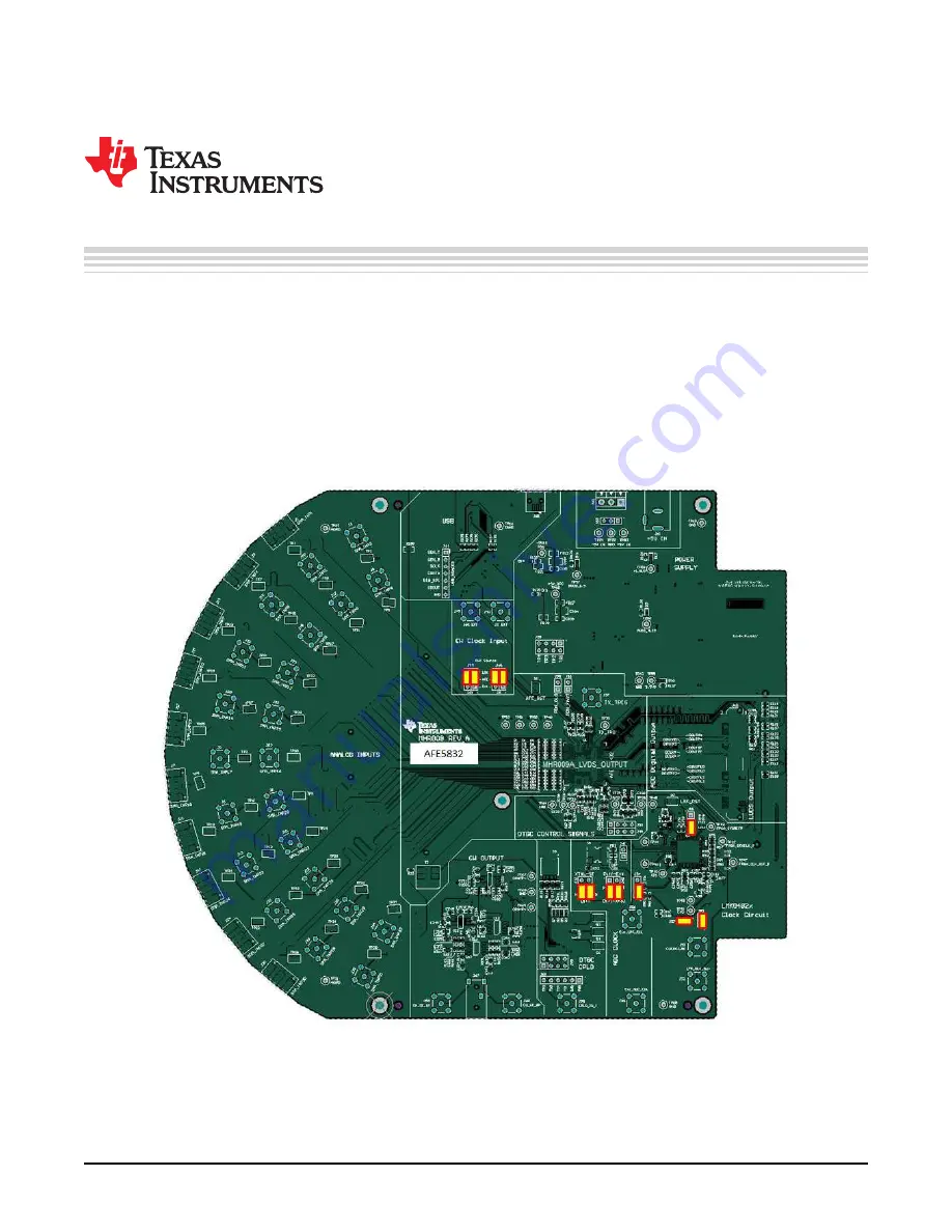 Texas Instruments AFE5832 User Manual Download Page 49