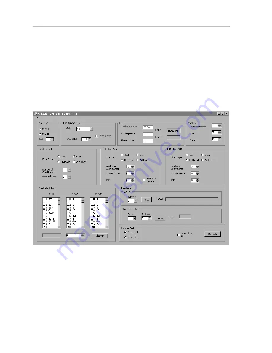 Texas Instruments AFEDRI8201EVM User Manual Download Page 12