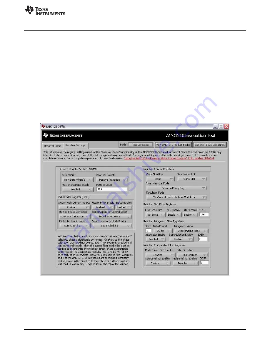 Texas Instruments AMC1210MB-EVM Скачать руководство пользователя страница 11