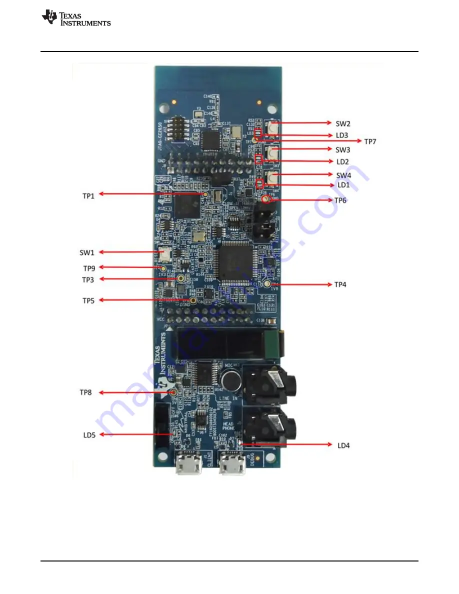 Texas Instruments BoosterPack C5545 Hardware User'S Manual Download Page 37