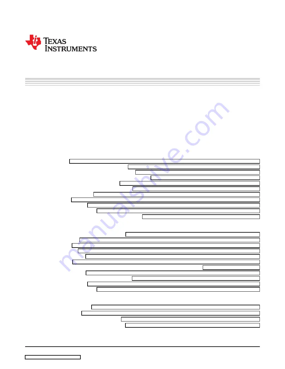 Texas Instruments BQ20Z40EVM-001 Скачать руководство пользователя страница 1